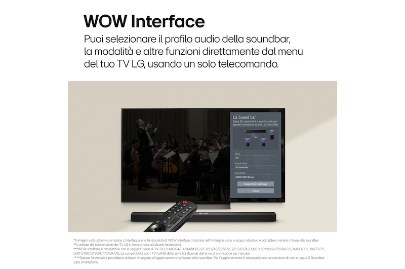 Caratteristica WOW Interface
